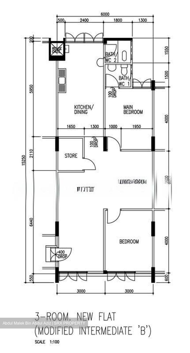 Blk 129 Bedok North Street 2 (Bedok), HDB 3 Rooms #582496681